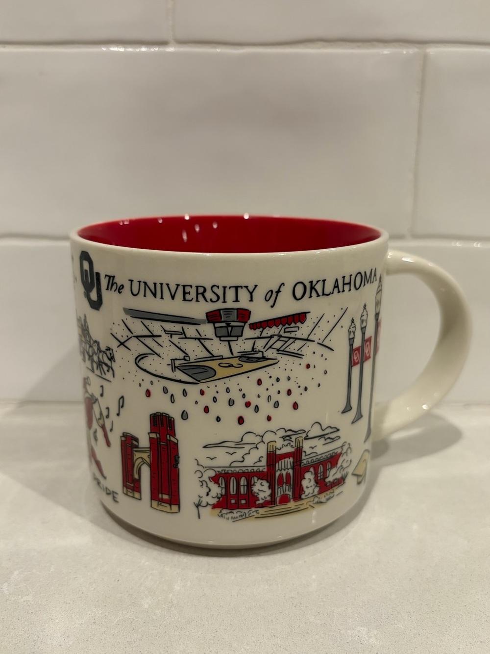 University of Oklahoma OU Starbucks Been There Series 2022 Campus Coffee Mug